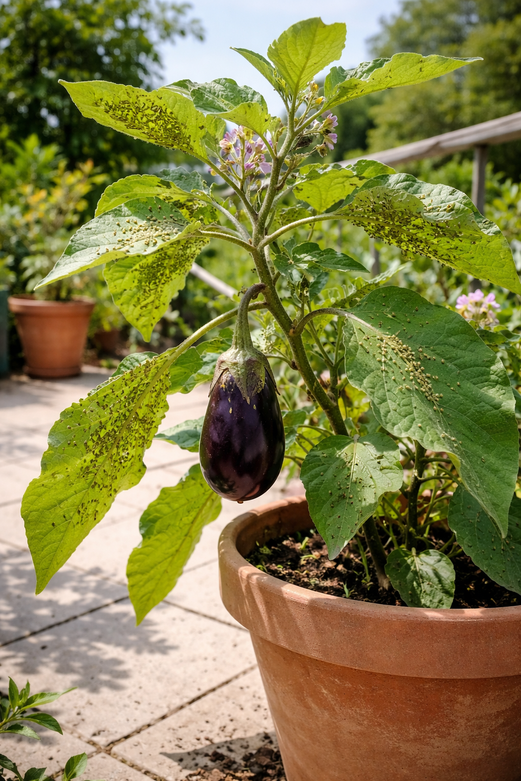 Invasion de pucerons sur mes aubergines : la recette maison qui sauve tout