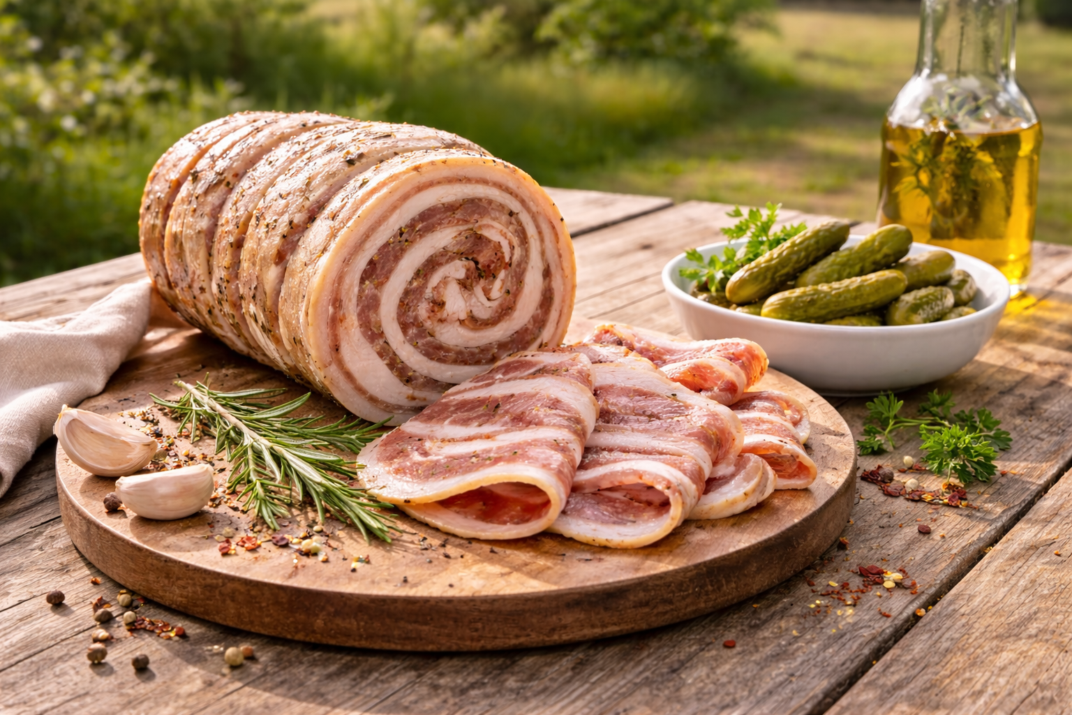 Pancetta maison : faire de la poitrine de veau séchée et fumée soi-même
