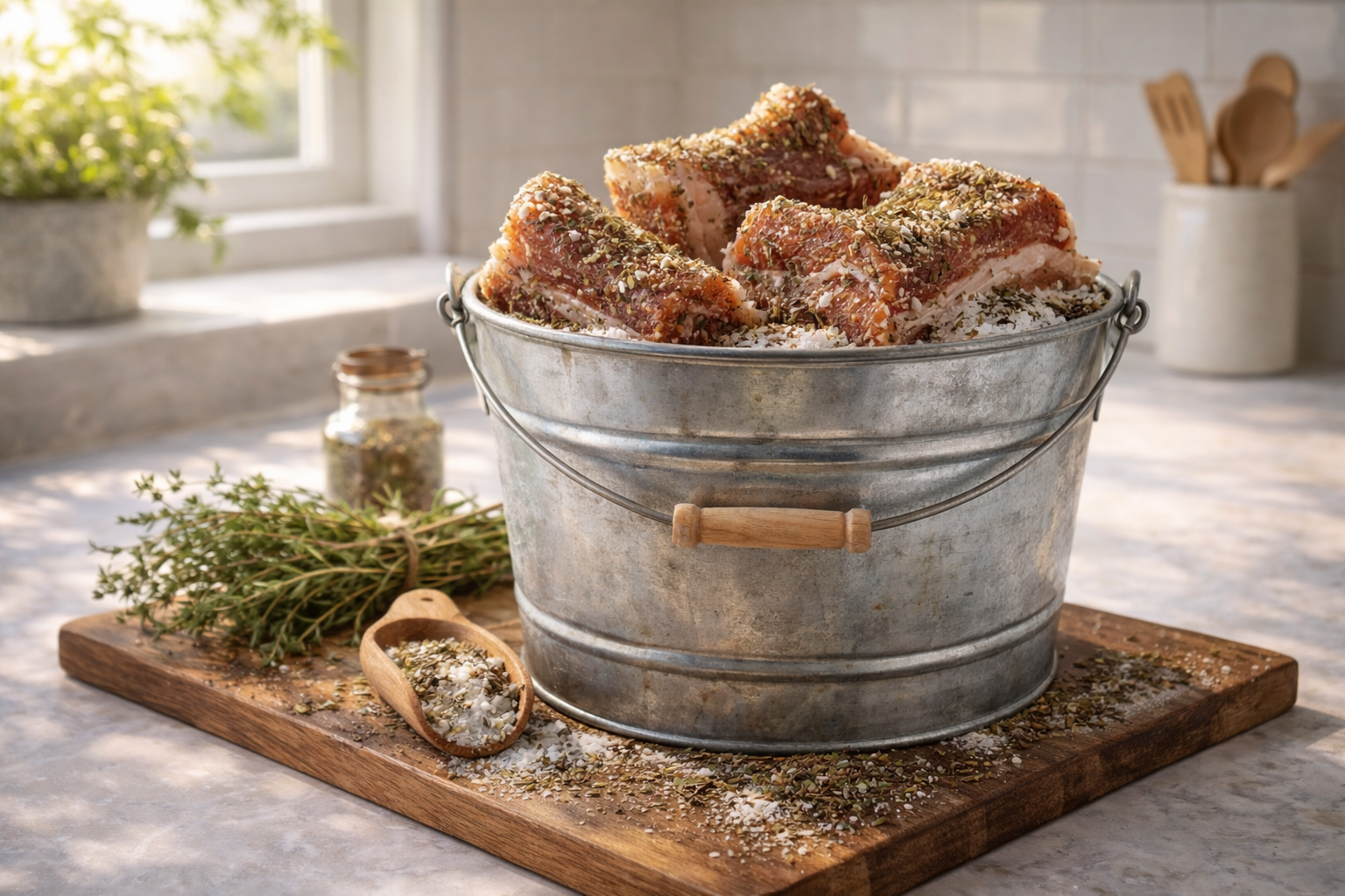 Viande salée maison : la technique ancestrale pour conserver sans frigo